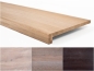 Preview: Stair tread, Window sill Oak A/B 16 mm full stave lamellas, brushed, Finish of your choice